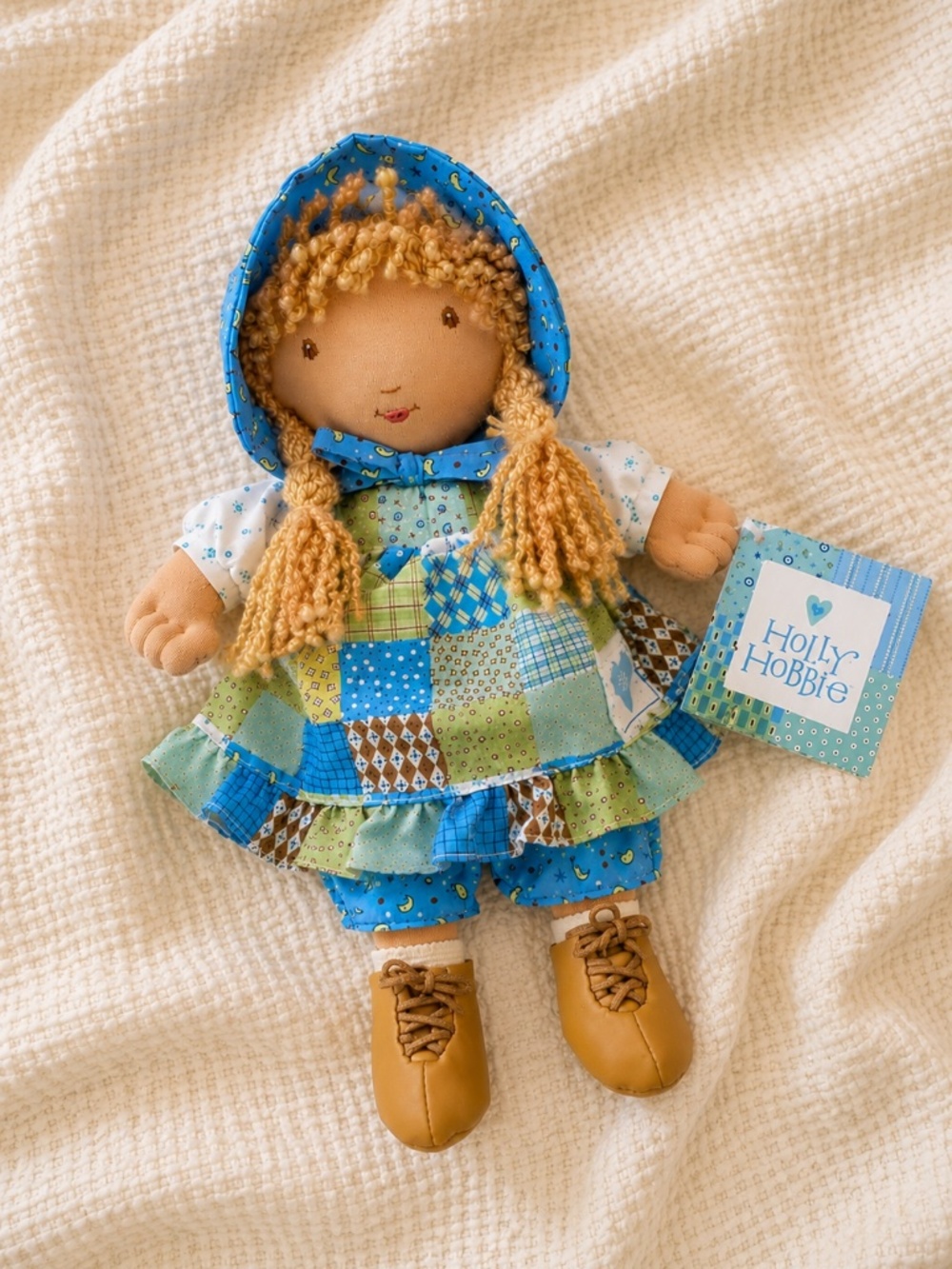 Holly Hobbie The Blue Girl Ragdoll 2005 NWT 14” Learning Curve‎ RC2